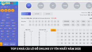 nhà cái lô đề online uy tín